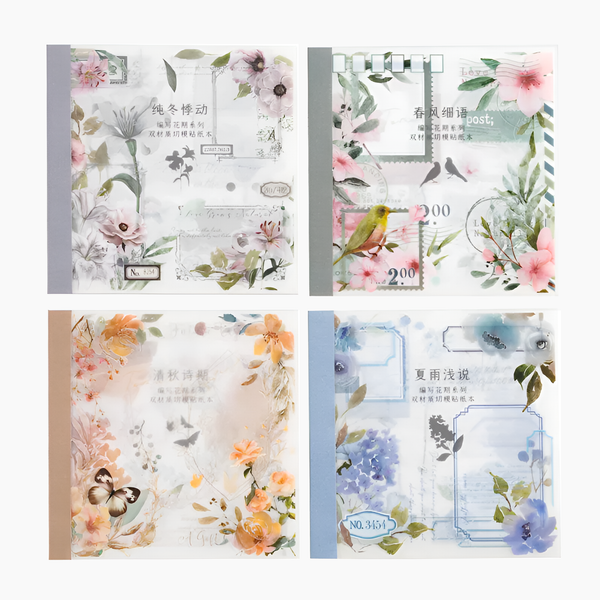 Vintage Journal Sticker Book