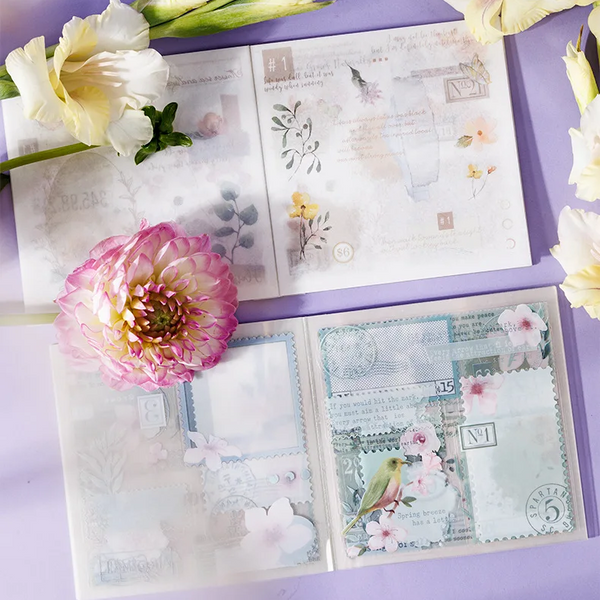Vintage Journal Sticker Book