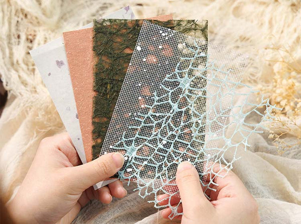 Whispering Botanica Textured Kraft Paper Assortment