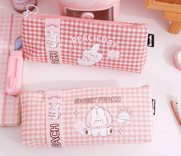 Yamako Sweet Peach Pencil Case