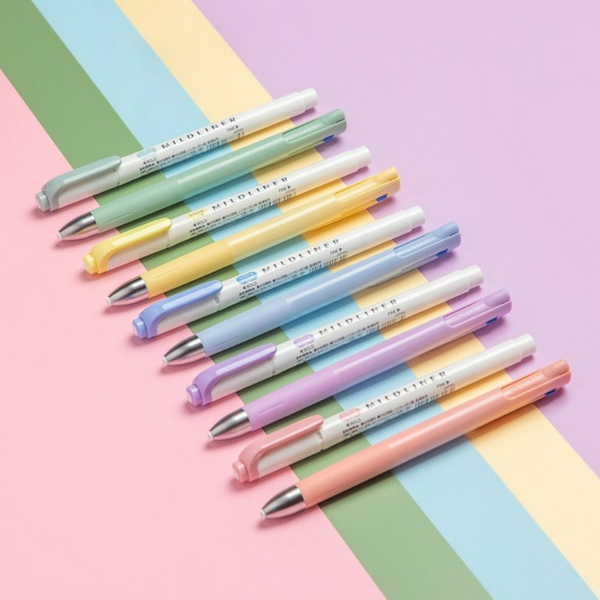Zebra Blen 3 Color Multi Pen - Limited Lumiere Colors
