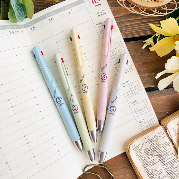 Zebra Blen 3 Color Multi Pen - Limited Lumiere Colors