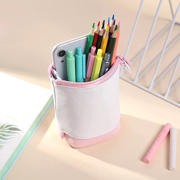 Corduroy Pop-up Pencil Case (5 Colors)