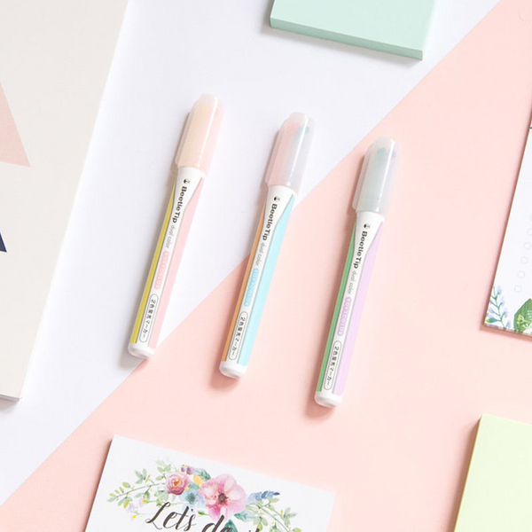 KOKUYO Beetle Tip 2-in-1 Dual Color Highlighter