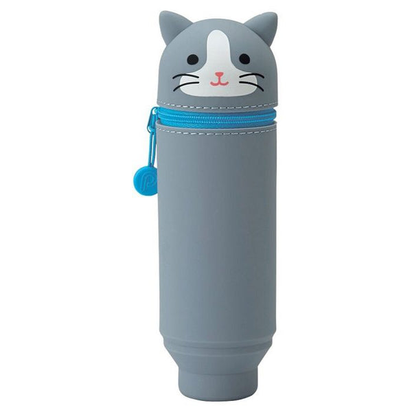 PuniLabo Cute Animal Stand Pen Case | Pen Holder | Pencil Case | Pen Stand