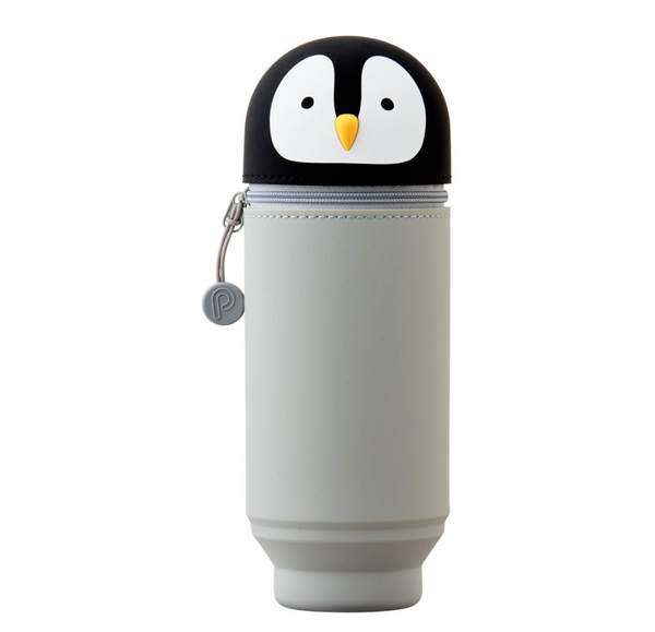 PuniLabo Cute Animal Stand Pen Case | Pen Holder | Pencil Case | Pen Stand