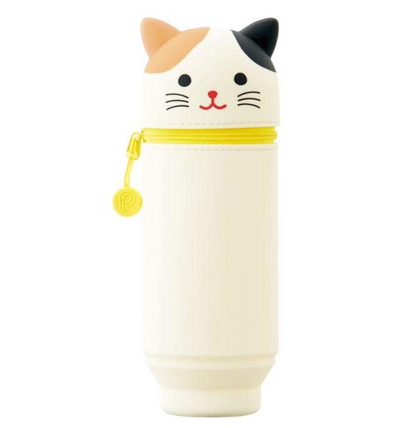 PuniLabo Cute Animal Stand Pen Case | Pen Holder | Pencil Case | Pen Stand