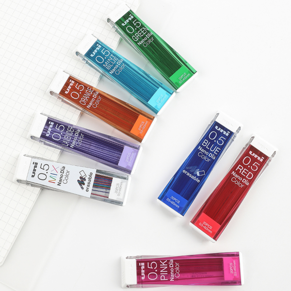 Uni NanoDia Color Core Erasable Lead