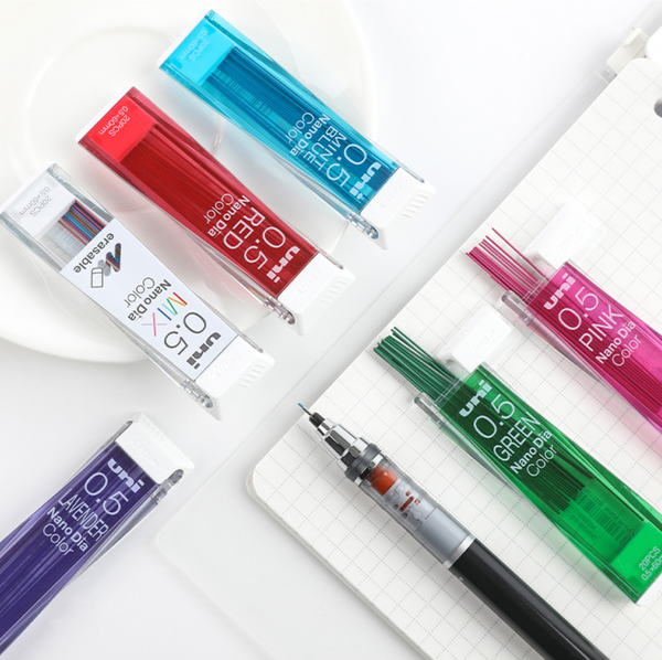 Uni NanoDia Color Core Erasable Lead