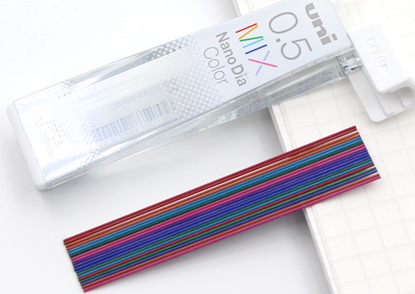 Uni NanoDia Color Core Erasable Lead