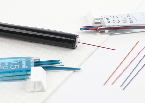 Uni NanoDia Color Core Erasable Lead