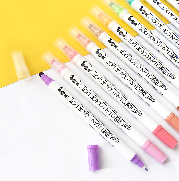 Clean Color Dot Pens - Kuretake — Kinokuniya USA
