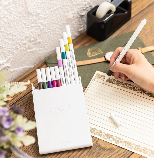 Uni EMOTT Sign Pen - 0.4 mm - 10 Color Set