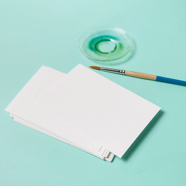 Cotton White Watercolor Paper - A6 - 50 Sheets