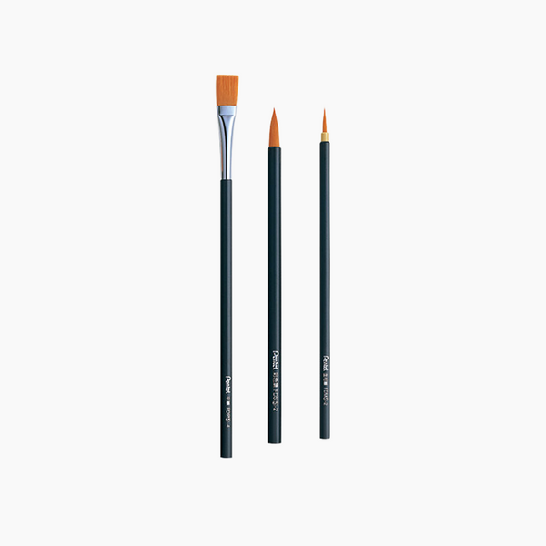 Pentel Design Brush - Set of 3 Brushes