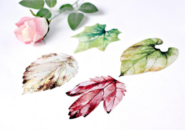 'Written on a Leaf' Greeting Cards