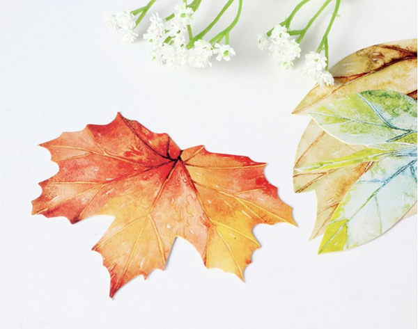 'Written on a Leaf' Greeting Cards