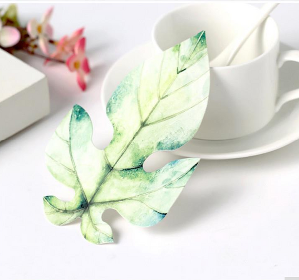 'Written on a Leaf' Greeting Cards