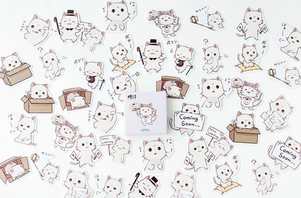 Mr Paws Paper Stickers