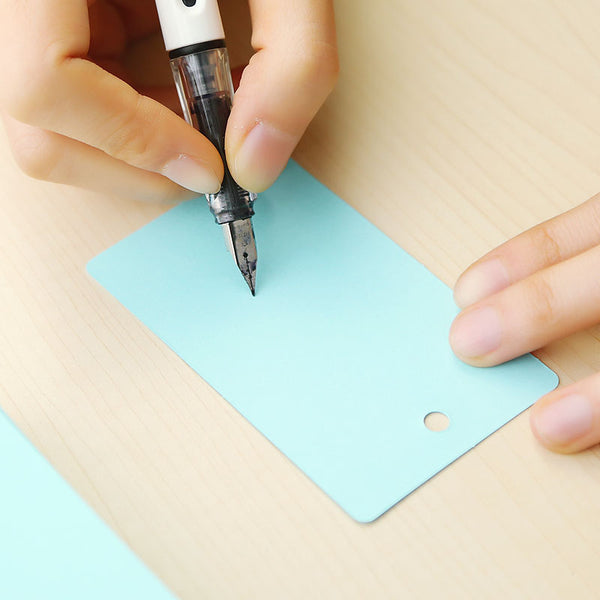 Colorful Key Ring Word Cards (7 Colors)