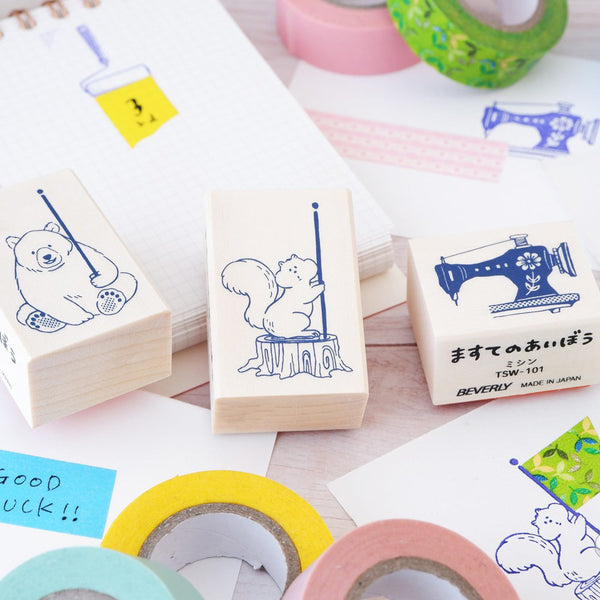 Beverly Deco Stamps - Matsune No Aibou