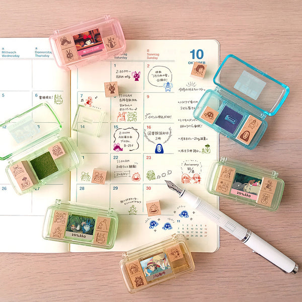 Beverly Kiki's Delivery Service Stamp Set with Ink Pad
