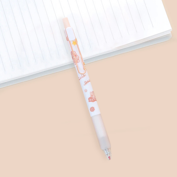 Kawaii Boba Bear Gel Pen