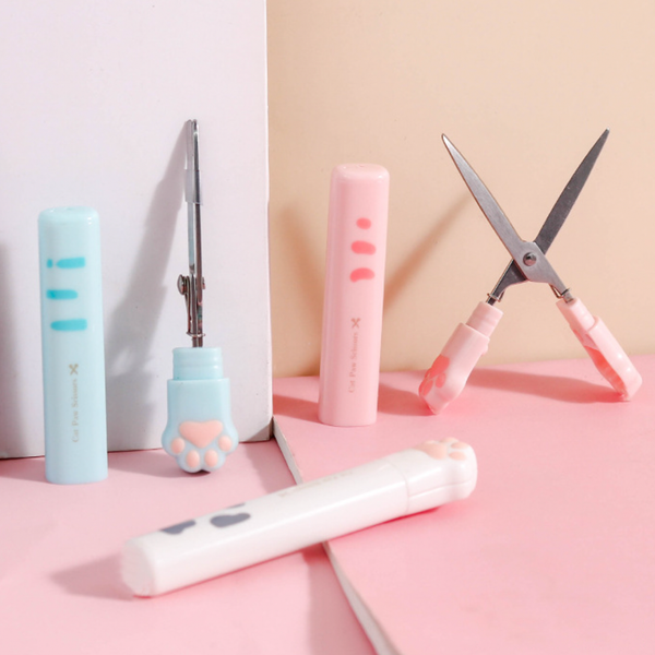 Cat Paw Pen Style Scissors