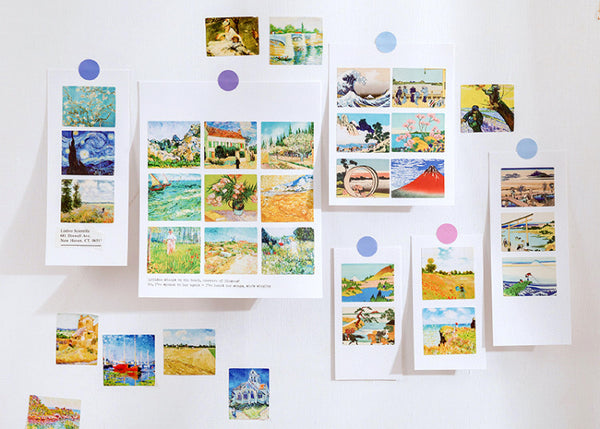 Claude Monet Paper Stickers
