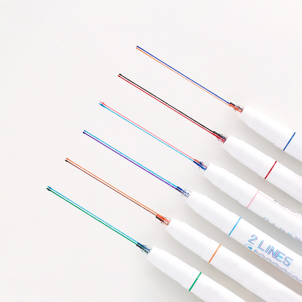 Double Line Color Pen