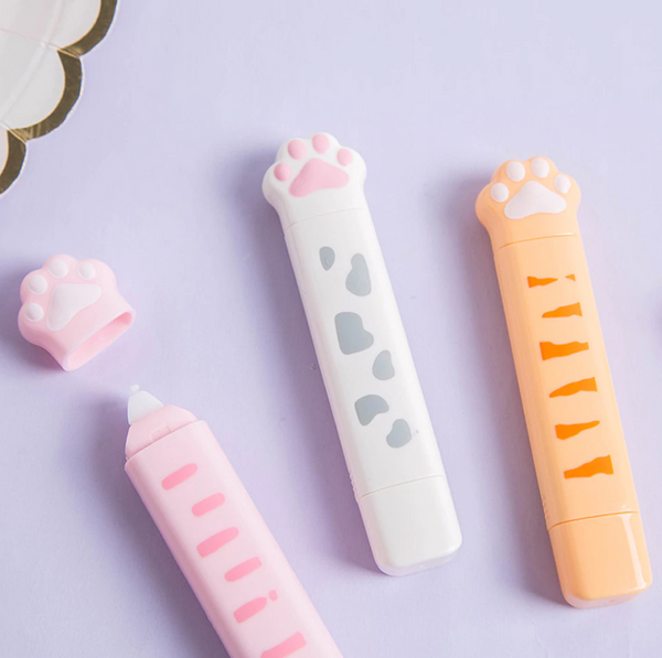2-in-1 Cat Paw Correction & Glue Tape Roller