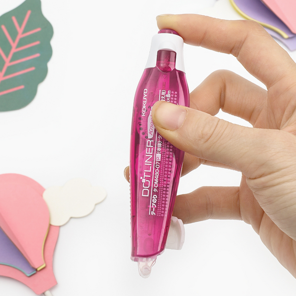 KOKUYO Dotliner Knock Retractable Glue Tape Roller