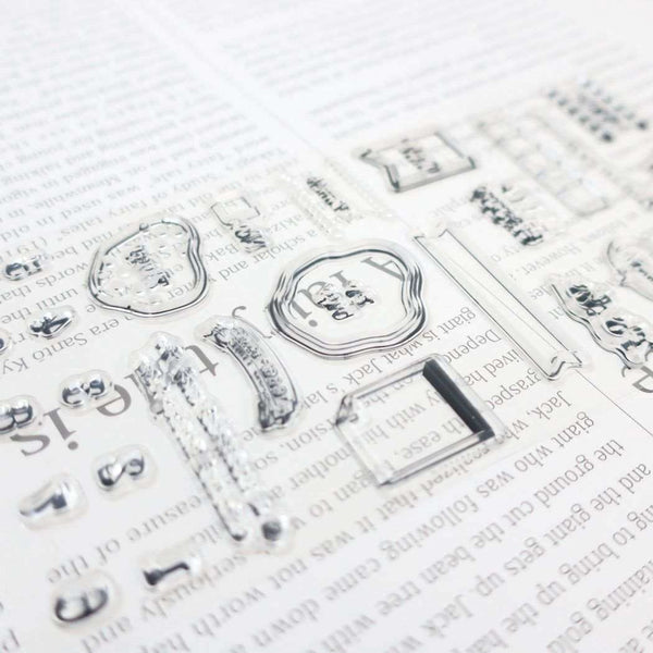 Kamio Daily Deco Clear Stamp - Daily