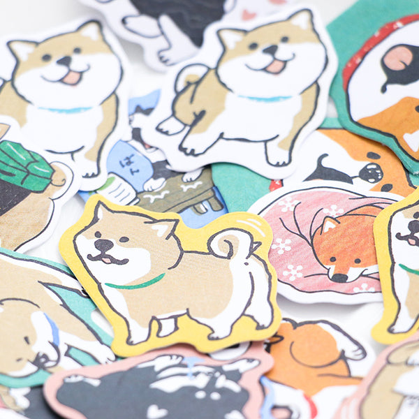 Kawaii Shiba Inu Sticker Pack 9