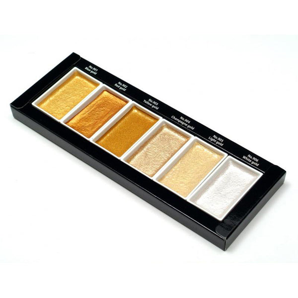 Kuretake Gansai Tambi Starry Colors - 6 Color Set