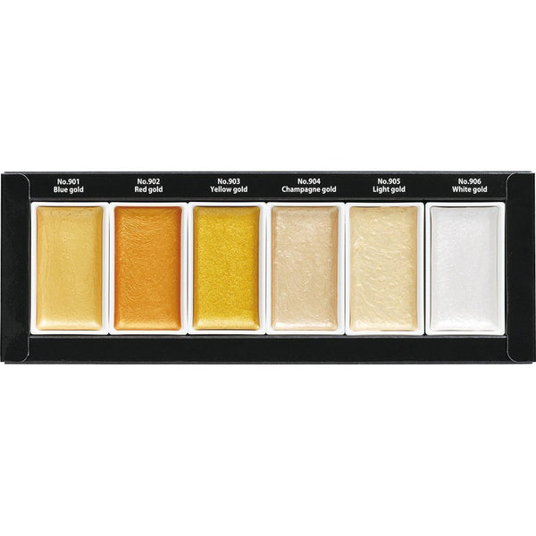 Kuretake Gansai Tambi Starry Colors - 6 Color Set 4