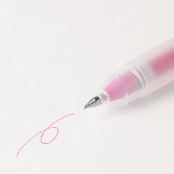 MUJI Gel Ink Ballpoint Pen - Pink