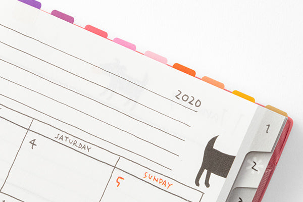 Midori Chiratto Index Tab - Small - Color