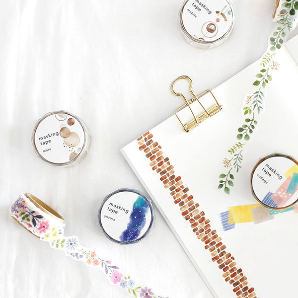 Mind Wave Die-Cut Masking Tape - Limited Edition - Yozora