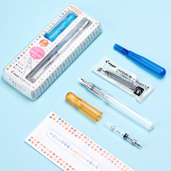 Pilot Kakuno Fountain Pen - Fine Nib
