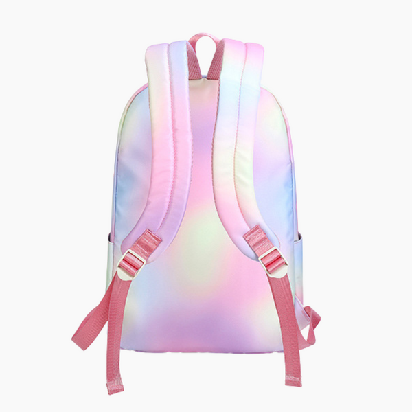Rainbow Clouds Nylon Backpack