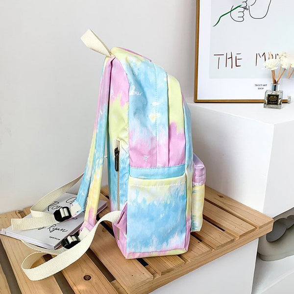 Tie-Dye Nylon Backpack (3 Colors)