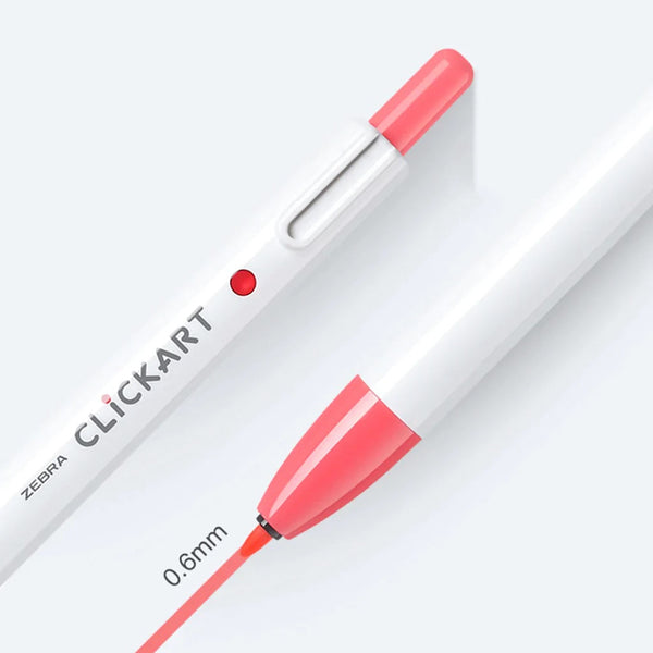 Zebra Clickart Knock Sign Pen - New Colors