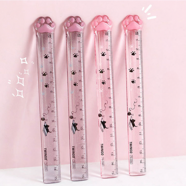 Glitter Paws Precision Ruler