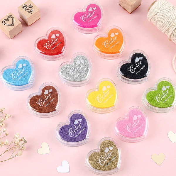 Classic Heart Shaped Ink Pad