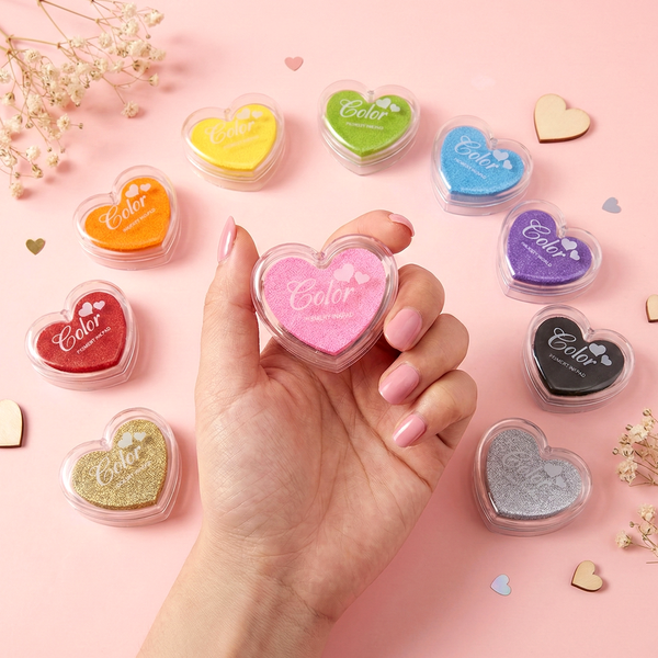 Classic Heart Shaped Ink Pad