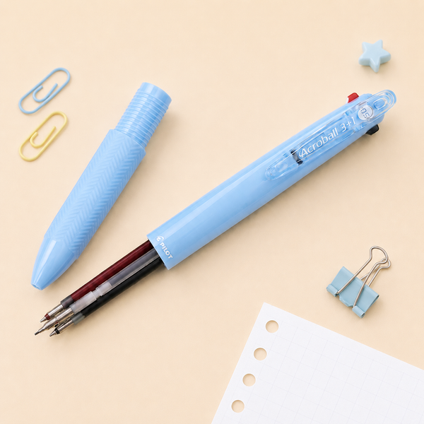 Pilot Acroball 3+1 Ballpoint Pen and Pencil