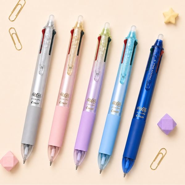 Pilot FriXion Ball 4 Color Erasable Multi Pen - 0.38 mm