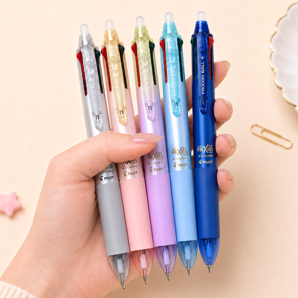 Pilot FriXion Ball 4 Color Erasable Multi Pen - 0.38 mm