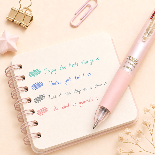 Pilot FriXion Ball 4 Color Erasable Multi Pen - 0.38 mm
